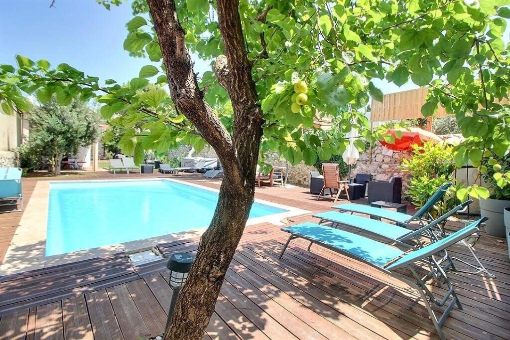 Villa Avec Piscine Et 3 Logements Ideale Groupe Marseille Extérieur photo